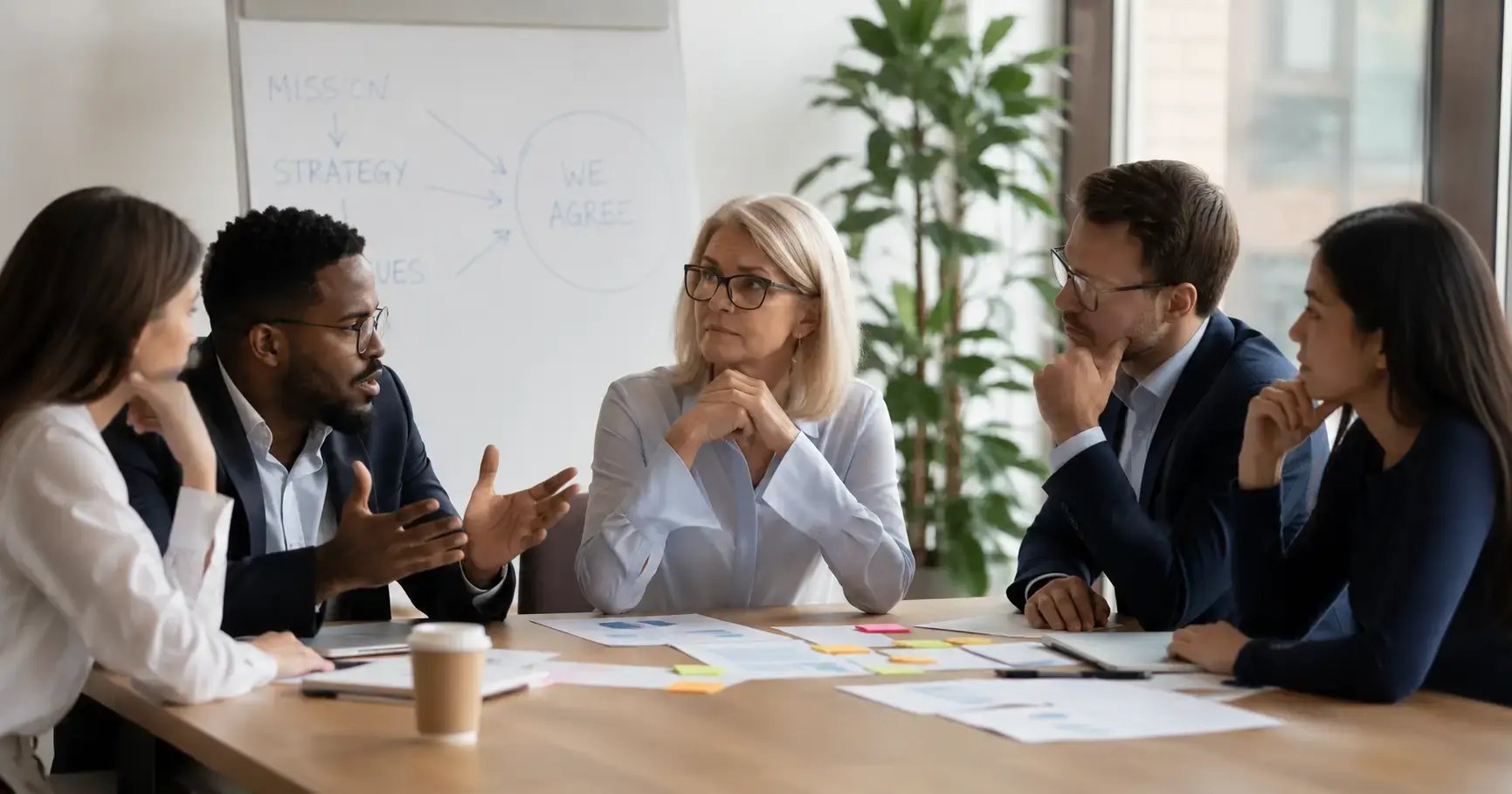 meeting with managers
